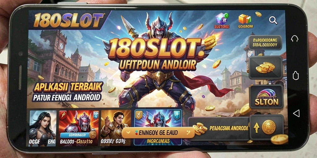 Tampilan antarmuka 180SLOT yang bersih dan mudah digunakan.