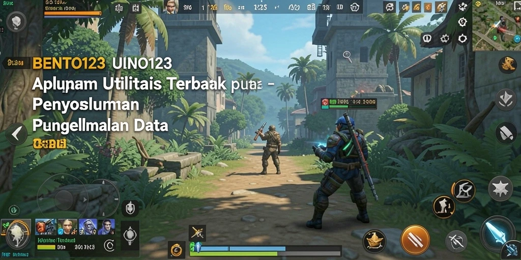 Tampilan antarmuka BENTO123 yang bersih dan terorganisir dengan baik.