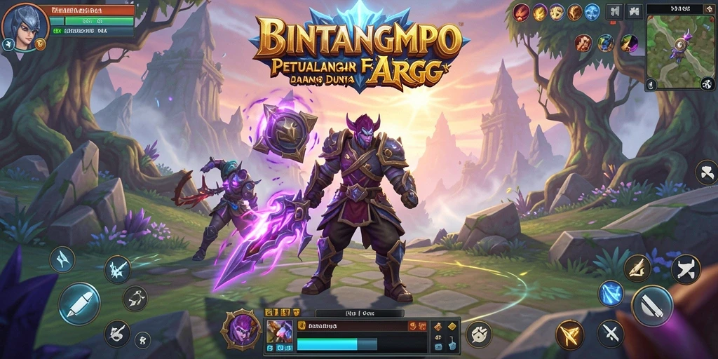 Gameplay menegangkan di dunia petualangan BINTANGMPO.