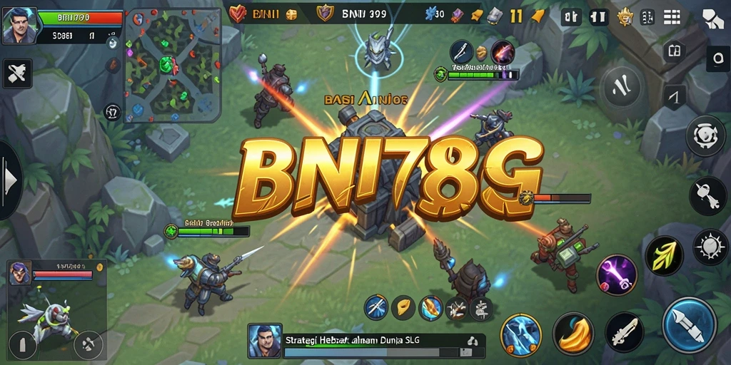 Tampilan menarik gameplay SLG BNI789 dengan strategi intens.