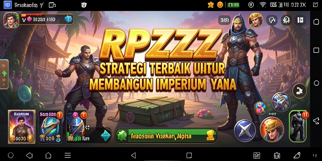 Tampilan gameplay RPZZZ yang intens dan strategis.