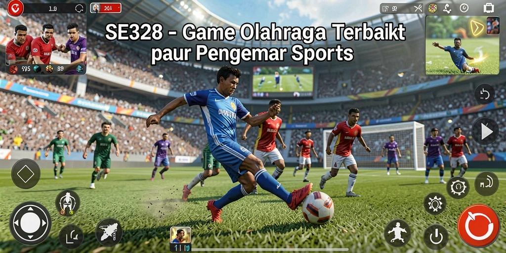 Tampilan gameplay SE328 yang seru dan menegangkan dalam olahraga.