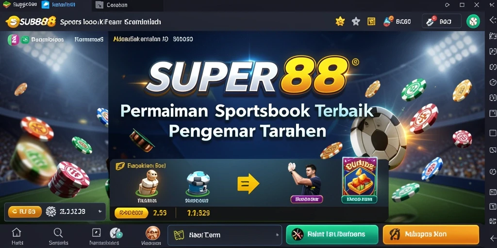 Gameplay menarik dari SUPER88 dalam taruhan olahraga.